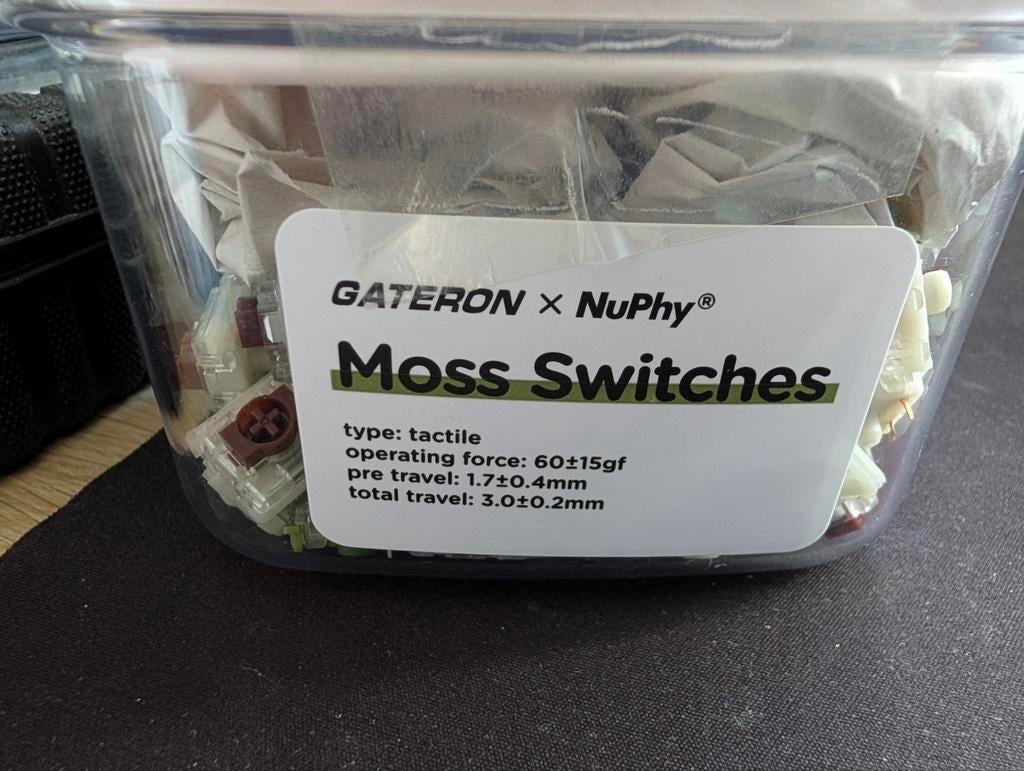 NuPhy Air75 draadloos mechanisch toetsenbord, Nuphy, Multimediatoetsen, Ophalen of Verzenden, Zo goed als nieuw