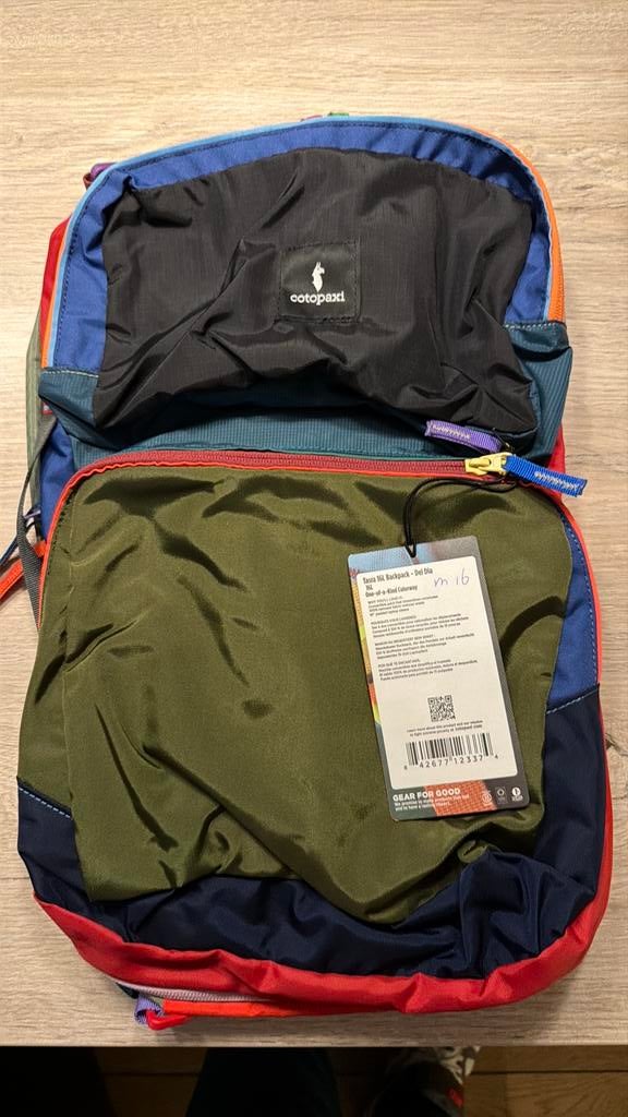 Cotopaxi rugtas, Sieraden, Tassen en Uiterlijk, Tassen | Rugtassen, Verzenden, Nieuw, Overige merken, 30 tot 45 cm