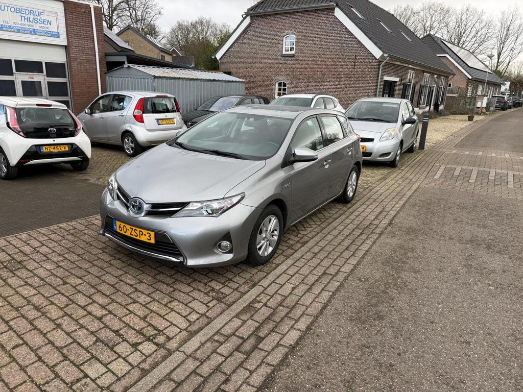 Toyota Auris 1.8 Hybrid Aspiration, Auto's, Euro 5, Stof, Gebruikt, Zwart