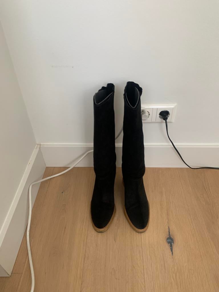 Ba&sh laarzen, maat 39, Kleding | Dames, Schoenen, Hoge laarzen, Zwart, Ophalen of Verzenden, Zo goed als nieuw