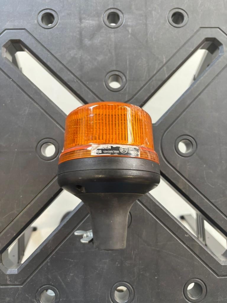 Juluen zwaailicht DIN Amber, Ophalen of Verzenden, Gebruikt