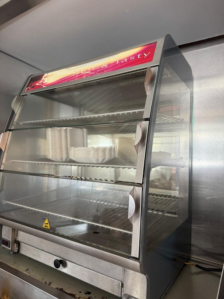 Fri-jado warmhoud vitrine, Ophalen of Verzenden, Gebruikt