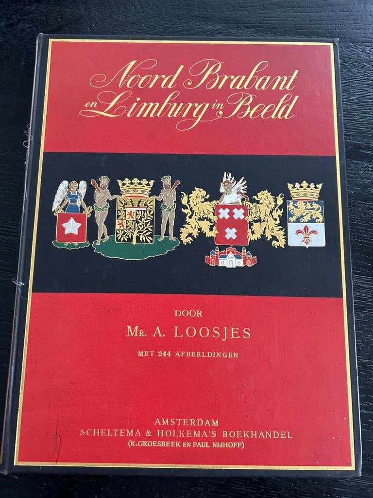 Noord Brabant en Limburg in Beeld - Mr. A. Loosjes, Ophalen of Verzenden, 20e eeuw of later, Gelezen