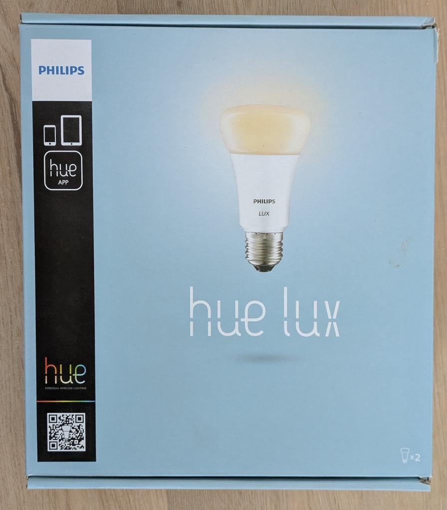 Philips Hue Lux set met extra ambiance/color lamp, Huis en Inrichting, Ophalen of Verzenden