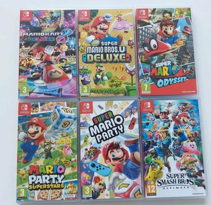 Nintendo Switch games -, Spelcomputers en Games, Games | Nintendo Switch, Zo goed als nieuw, Overige genres, 3 spelers of meer