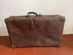 Bruine brocante vintage koffer, Ophalen, Gebruikt