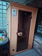 Infrarood sauna voor 1 à 2 personen, Ophalen, Gebruikt, Infrarood, Complete sauna