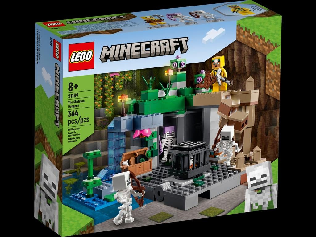 The Skeleton Dungeon minecraft lego set, Ophalen, Zo goed als nieuw