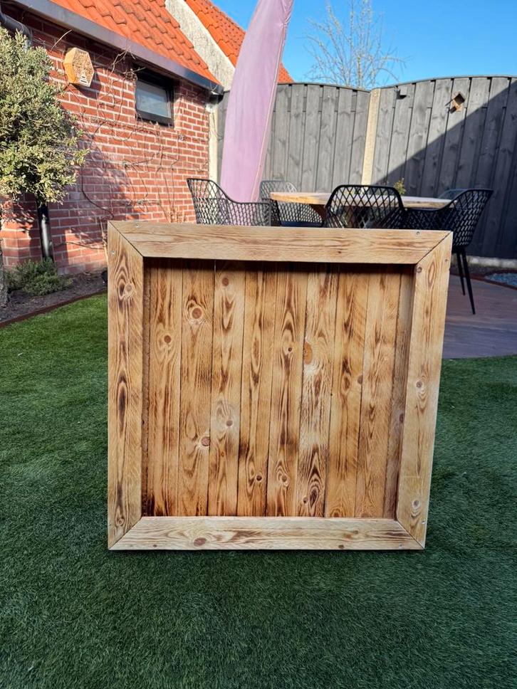 Nieuw dartbord ombouw van hout. Dartbordwand. Darten. Darts, Sport en Fitness, Darts, Nieuw, Overige typen, Ophalen of Verzenden