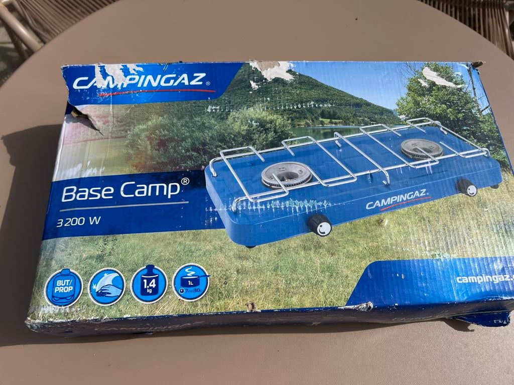 Campingaz Base Camp kookplaat 3200W, Ophalen, Zo goed als nieuw