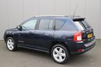 Jeep Compass 2.1 CRD Limited Leder/Stoelverwarming/Cruise-co, Auto's, Jeep, Voorwielaandrijving, Euro 5, Gebruikt, Huisgarantie