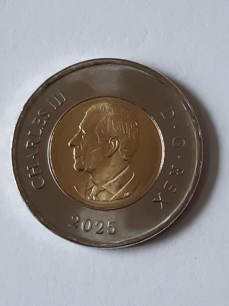 2 dollar 2025 Canada unc kk f 25.11, Ophalen, Vaticaanstad, 2 euro