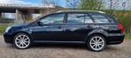 Toyota Avensis 2.0 16V WGN Linea Luna 2003 Zwart, Auto's, Voorwielaandrijving, Stof, Avensis, Zwart