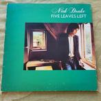 lp,Nick Drake – Five Leaves Left  ,  :  UK   Released:  1976, Ophalen of Verzenden, Gebruikt, 12 inch, Poprock