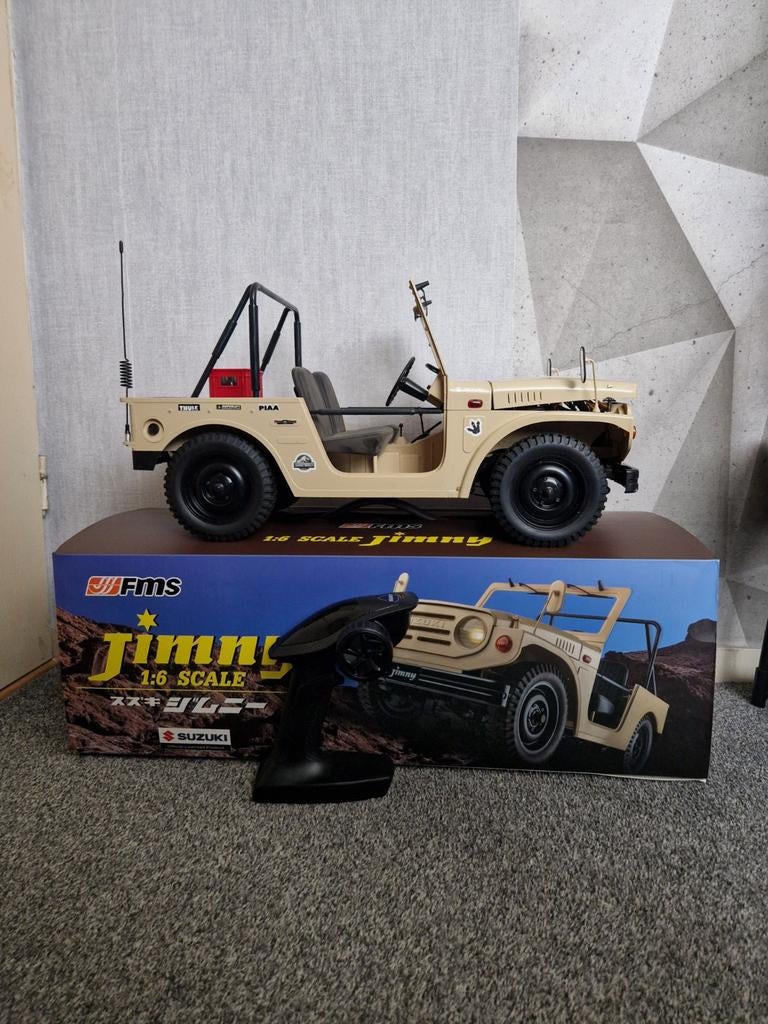 Fms 1:6 suzuki jimny rc crawler (ruilen), Hobby en Vrije tijd, Elektro, Auto offroad, Ophalen of Verzenden, Zo goed als nieuw