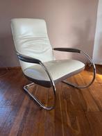 Koinor Design Leren Fauteuil - 2 Kleuren Leer, Ophalen of Verzenden