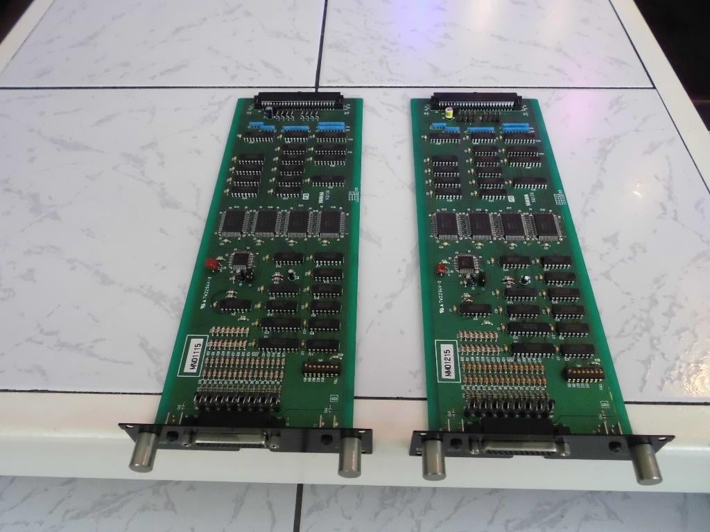 2 uitbreidingskarten tdif-1voor yamaha o2r of o3d mengpaneel, Muziek en Instrumenten, Mengpanelen, Ophalen of Verzenden, Gebruikt