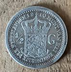 halve gulden 1910 Wilhelmina, Ophalen, ½ gulden, Zilver, Koningin Wilhelmina