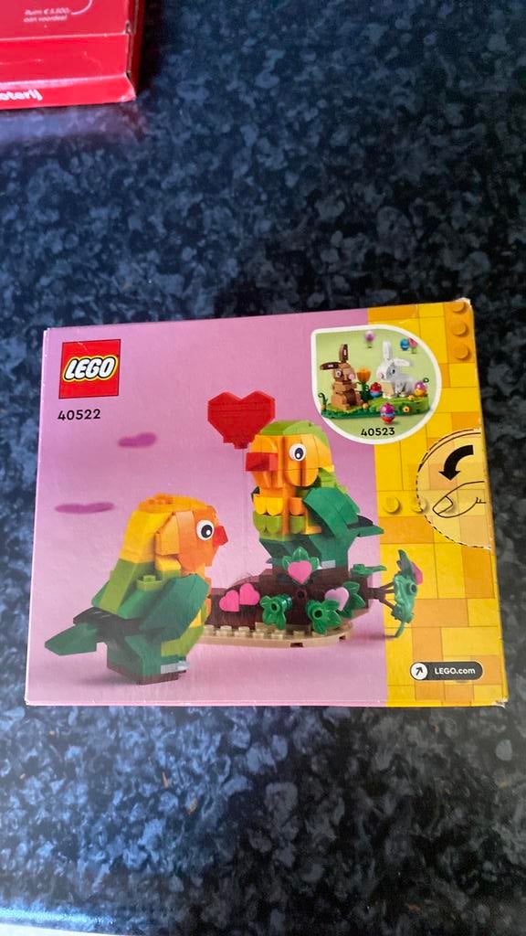 40522 Valentijnpapegaaien Lego, Ophalen, Zo goed als nieuw