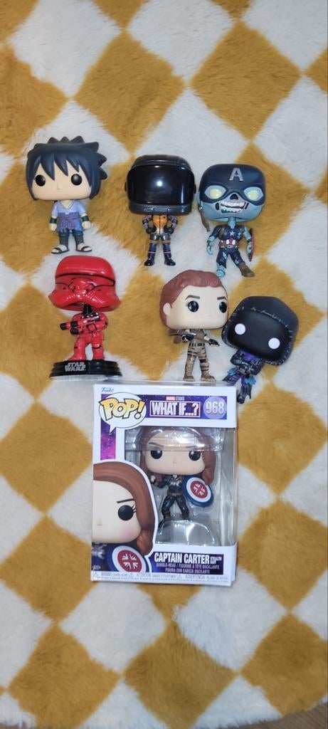 7 funko pops, Sieraden, Tassen en Uiterlijk, Bedels, Ophalen of Verzenden, Overige materialen, Overige merken