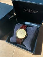 GASSAN Diamonds Watches – Zo goed als nieuw!, Overige merken, Leer, Staal, Polshorloge