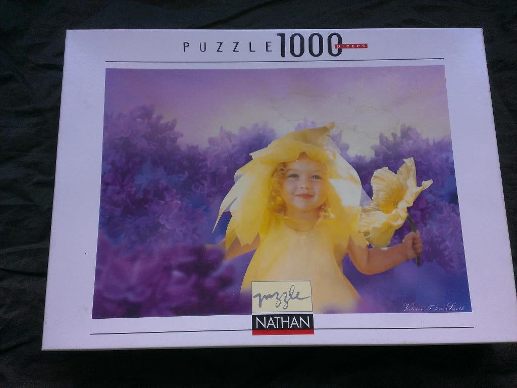 Nathan puzzel - La Petite Fleur (1000 stukjes), Ophalen of Verzenden, 500 t/m 1500 stukjes, Zo goed als nieuw, Legpuzzel