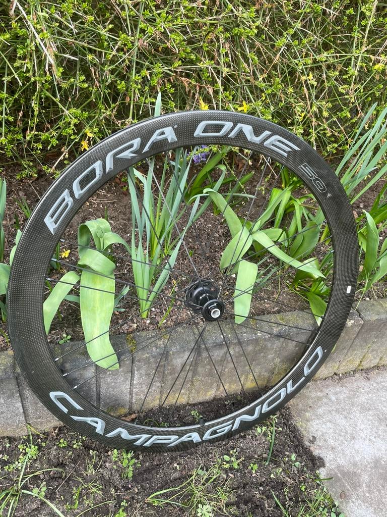 Campagnolo Bora One voorwiel, Fietsen en Brommers, Ophalen of Verzenden, Zo goed als nieuw, Wiel