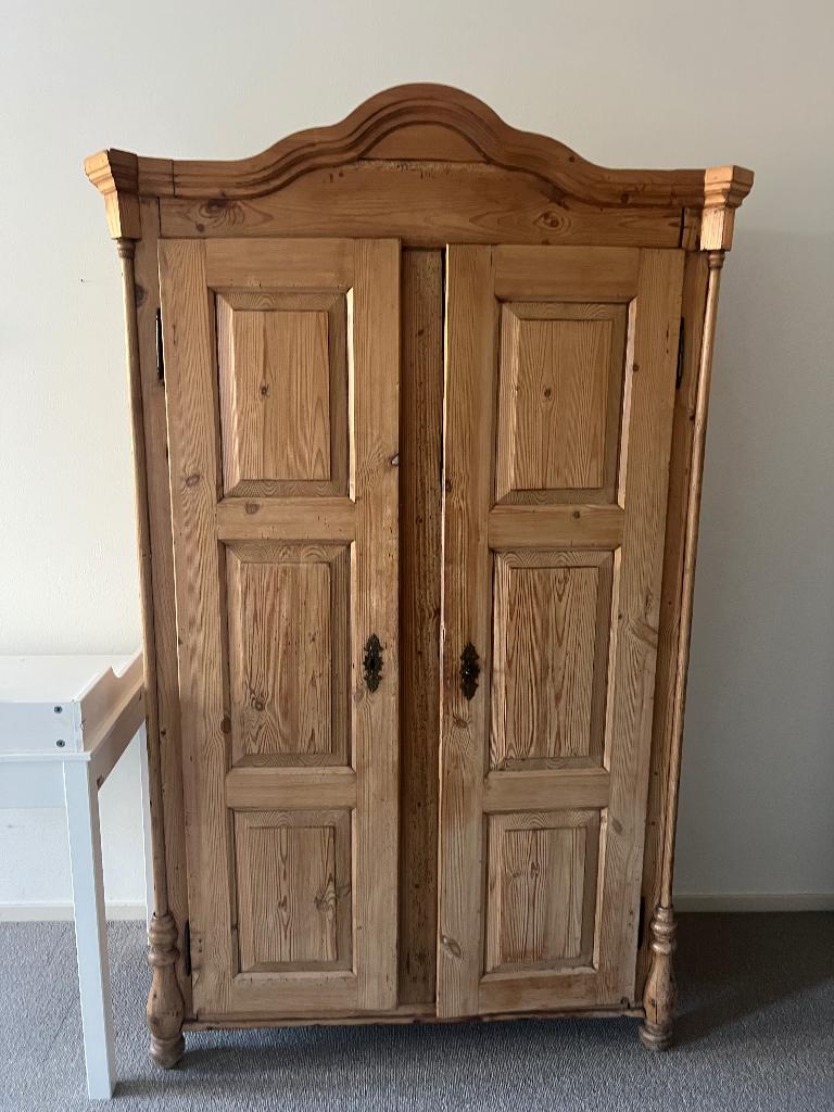 Antieke kast, Gebruikt, Met deur(en), 150 tot 200 cm, Teakhout