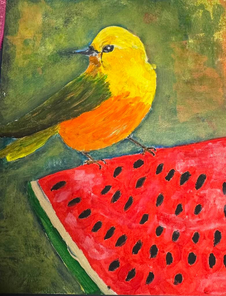 Zelfgemaakte schilderijen, Ophalen of Verzenden