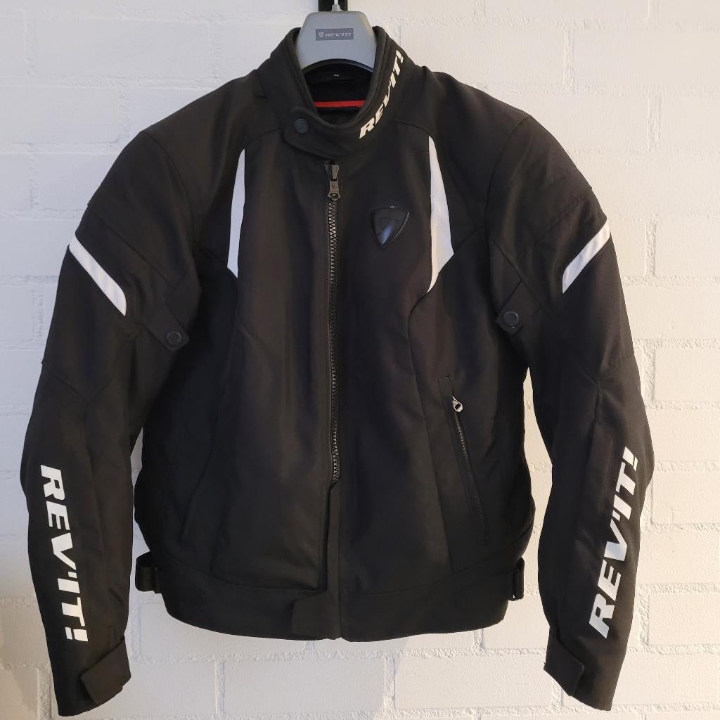 motorjas en motorbroek als nieuw, Motoren, Kleding | Motorkleding, Ophalen, REV'IT!, Broek | textiel, Dames