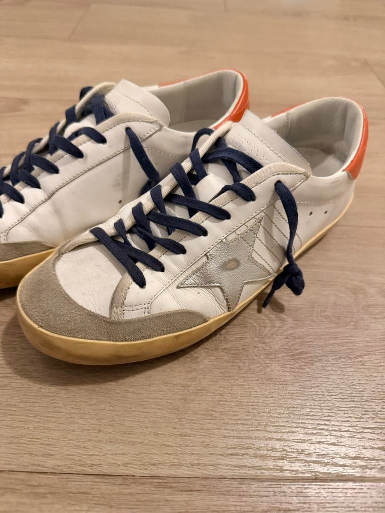 Golden Goose 41 Super-star sneakers, Ophalen of Verzenden, Zo goed als nieuw, Wit