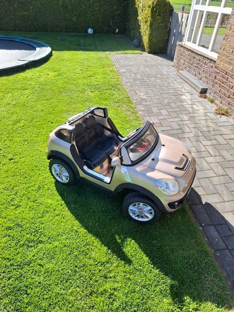 Mini Cooper elektrische kinderauto met afstandsbediening, Ophalen, Gebruikt, Overige typen