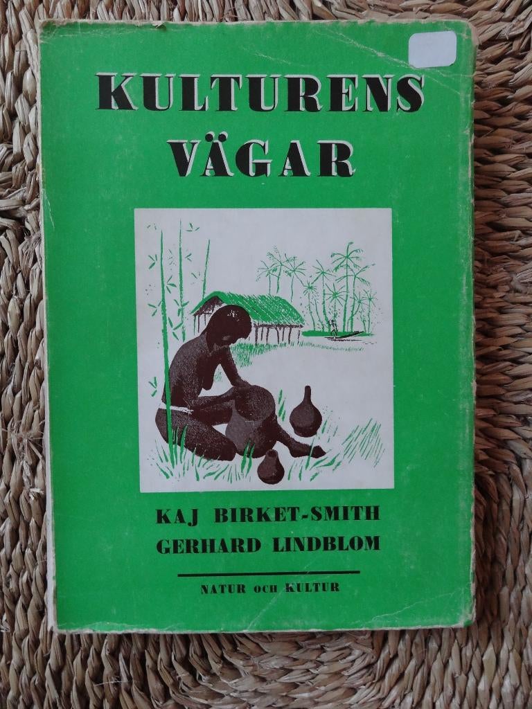 Etnografica handboek Stockholm 1943, kaj birket-smith Del 1, Verzenden