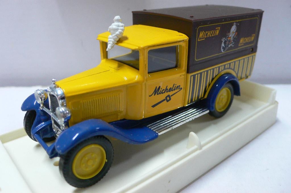 citroen c4 - michelin - met pop- solido  1/43, Verzenden, Nieuw, Auto, Solido