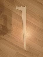 2 witte rails en 16 plankdragers, gebroken wit, Ophalen, Gebruikt