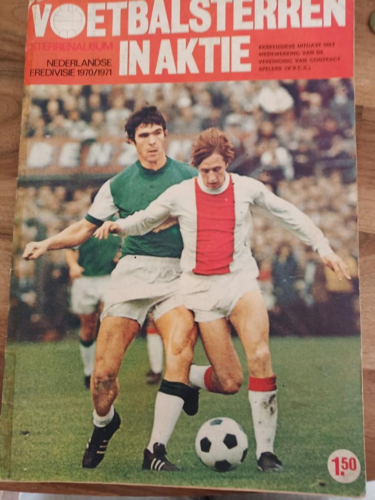 Voetbalsterren in Aktie sterrenalbum 1970/1971, Ophalen of Verzenden