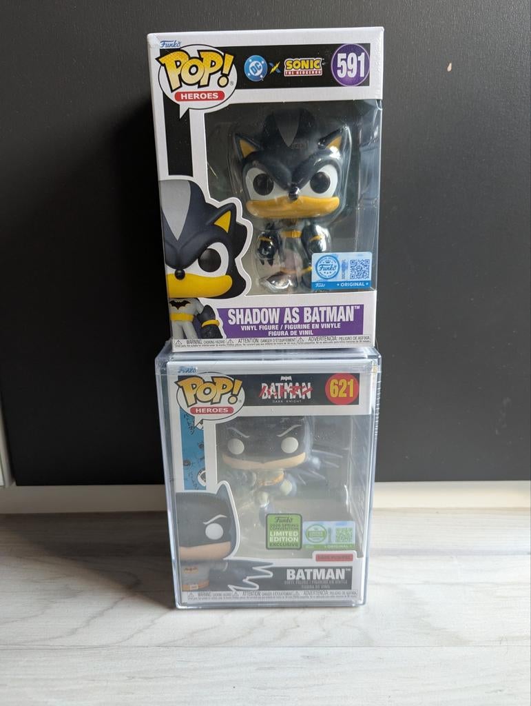 Funko Pop! Batman DC - Shadow as Batman & Batman 621, Ophalen of Verzenden, Nieuw