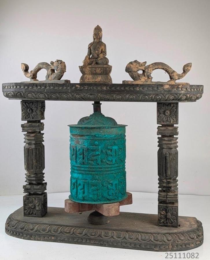 gebedsmolen Nepal, Antiek en Kunst, Kunst | Niet-Westerse kunst, Ophalen