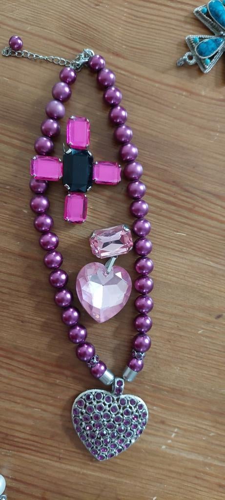 Sieraden paars, Ophalen of Verzenden