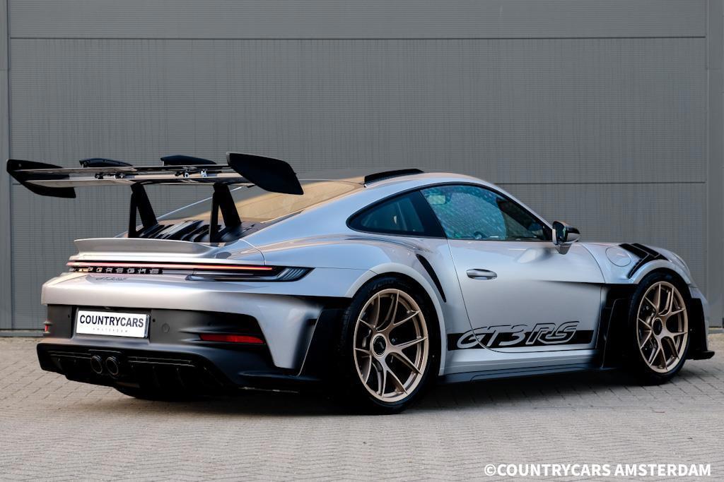 Porsche 911 GT3 RS Weissach 2025, Auto's, Porsche, Automaat, Achterwielaandrijving, Zwart, Bedrijf