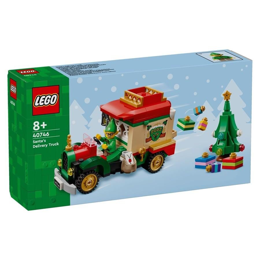 LEGO Seizoen Kerst 40746 Bezorgtruck van de Kerstman, Kinderen en Baby's, Speelgoed | Duplo en Lego, Lego, Nieuw, Ophalen of Verzenden