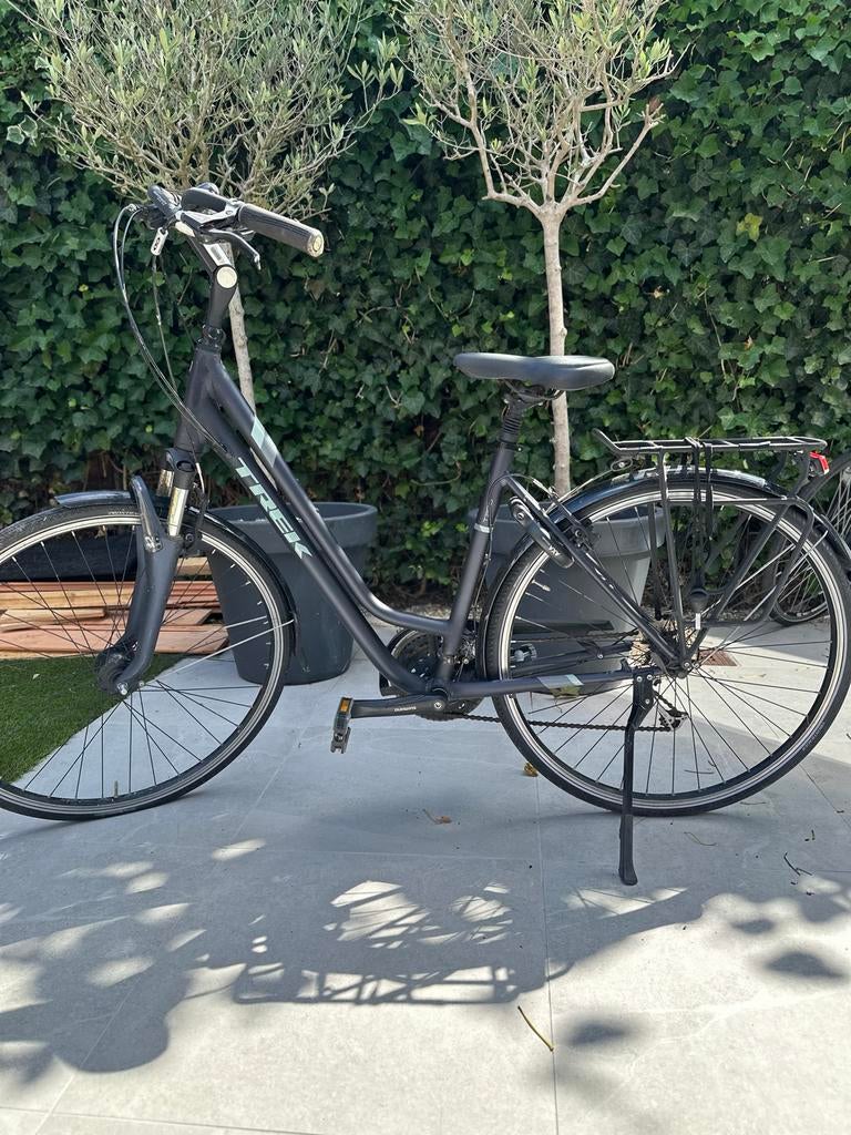 Trek T300 damesfiets, Fietsen en Brommers, Fietsen | Dames | Damesfietsen, Gebruikt, Velgrem, Versnellingen, 50 tot 53 cm