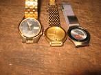 horloge 3 x, Ophalen of Verzenden, Zo goed als nieuw, Staal, Overige merken