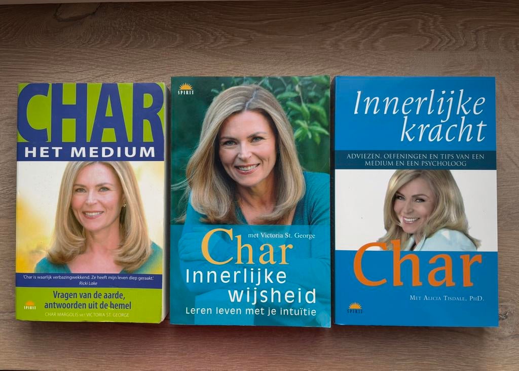 3 boeken van Char, Overige typen, Ophalen of Verzenden, Zo goed als nieuw, Char; C. Margolis; V. Saint George
