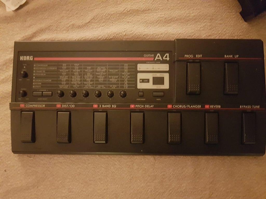 KORG A4 gitaar effecten, Muziek en Instrumenten, Effecten, Ophalen of Verzenden, Gebruikt, Delay of Echo