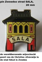 splinternieuwe pin van de SALA mijnschachtpoort, Zweden, Ophalen of Verzenden, Nieuw, Merk