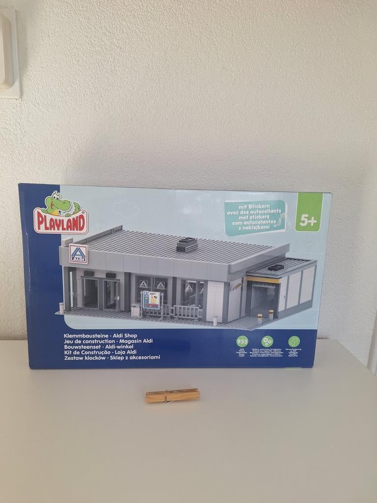 Splinter nieuwe Aldi winkel bouwstenen set soort lego 933stu, Ophalen of Verzenden, Nieuw, Overige merken