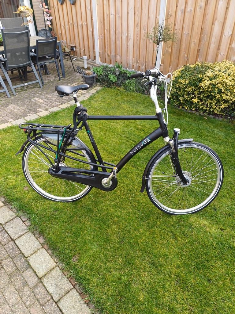 Batavus Mambo 7 - Mat Zwart - framehoogte 65, Fietsen en Brommers, Fietsen | Heren | Herenfietsen, Ophalen, Gebruikt, Versnellingen
