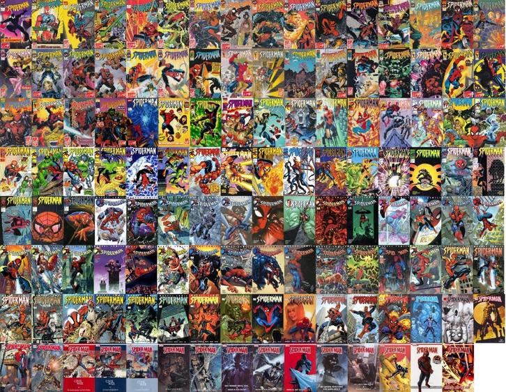 Spiderman Serie 4: 127 Marvel comics, Boeken, Strips | Comics, Zo goed als nieuw, Meerdere comics, Amerika, Ophalen