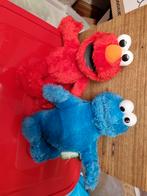 Sesamstraat knuffels koekie monster en elmo nr 22, Ophalen of Verzenden, Zo goed als nieuw, Overige typen